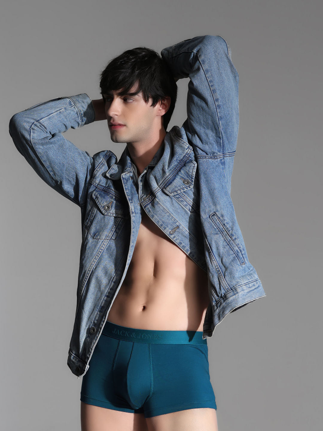 Teal Blue Supima Cotton Trunks