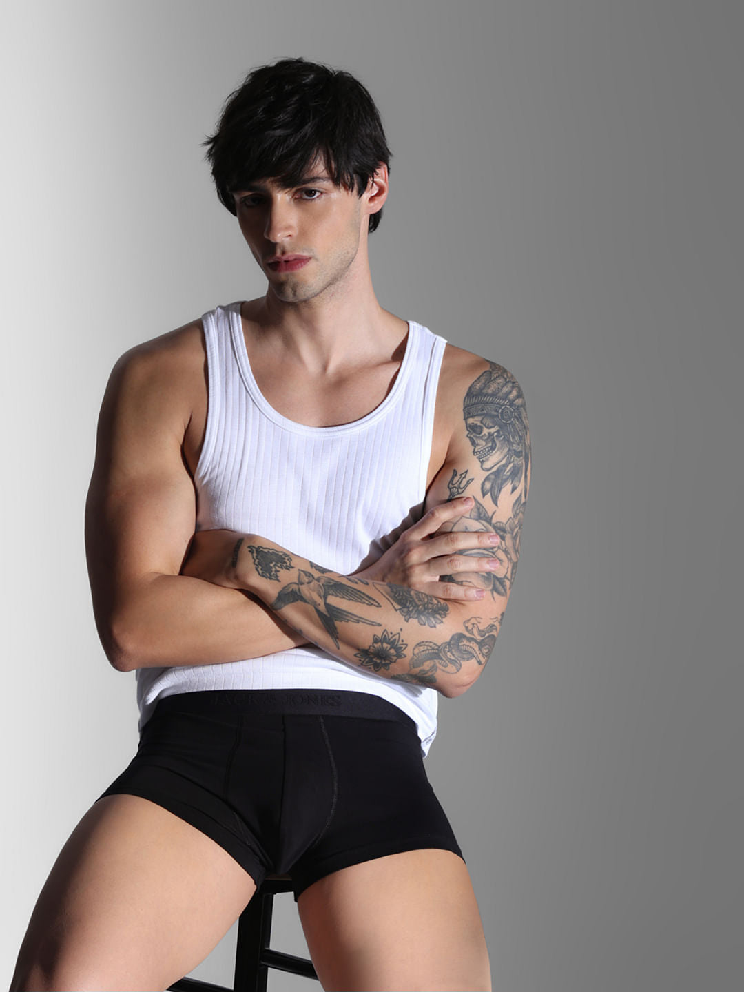 Black Supima Cotton Trunks