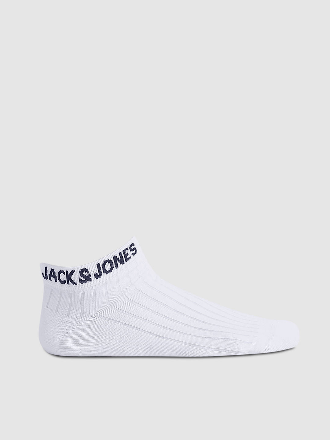 Pack Of 5 White Ankle Length Socks