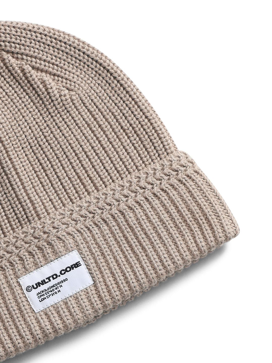 Light Brown Organic Cotton Beanie