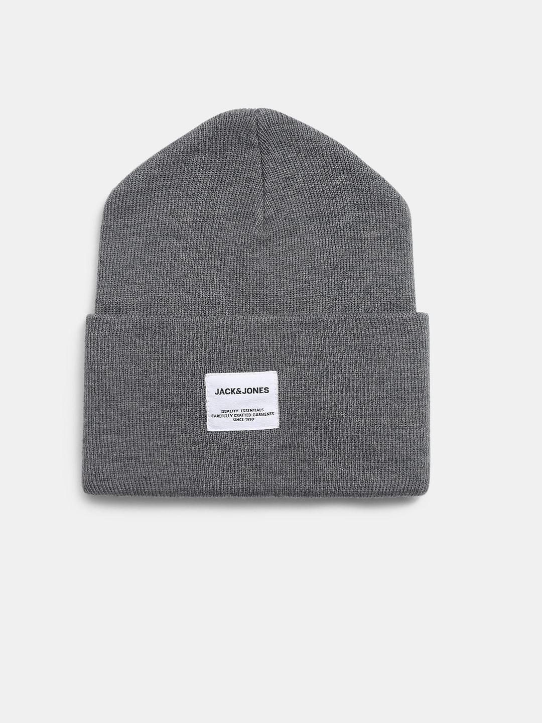 Grey Knitted Beanie