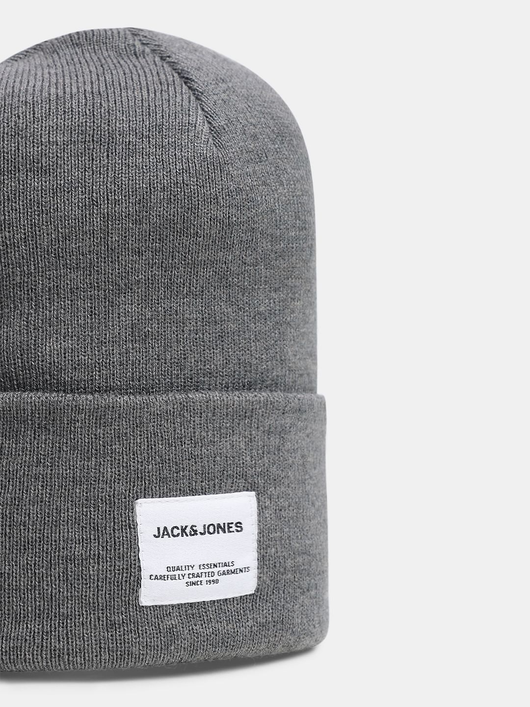 Grey Knitted Beanie