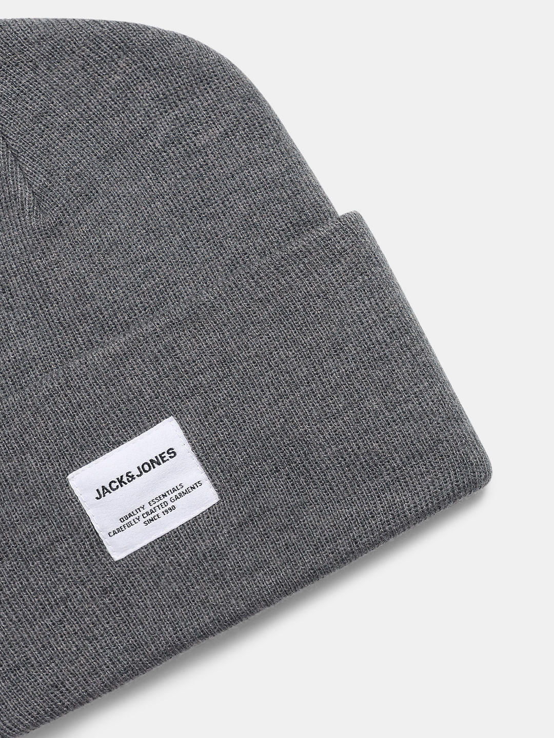 Grey Knitted Beanie