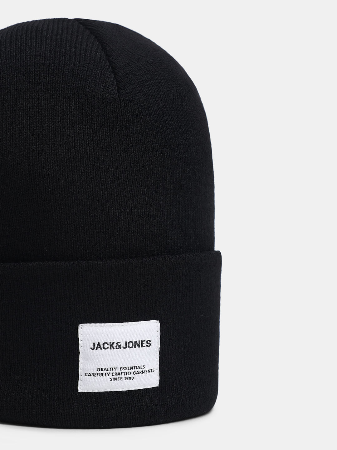 Black Knitted Beanie