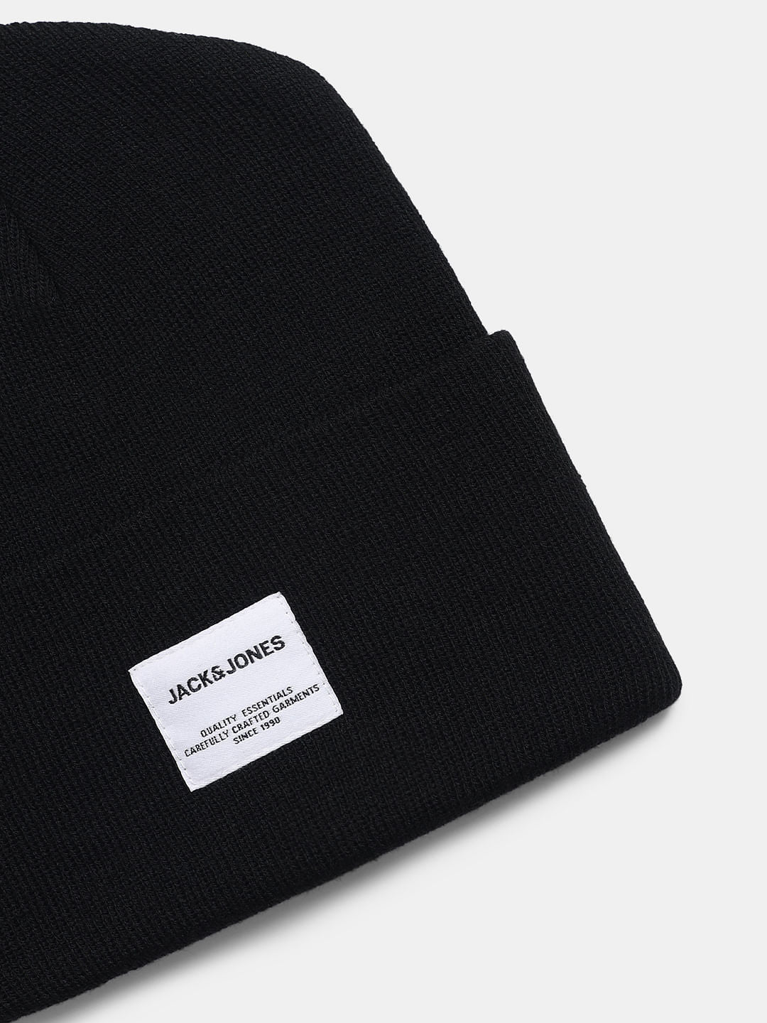 Black Knitted Beanie