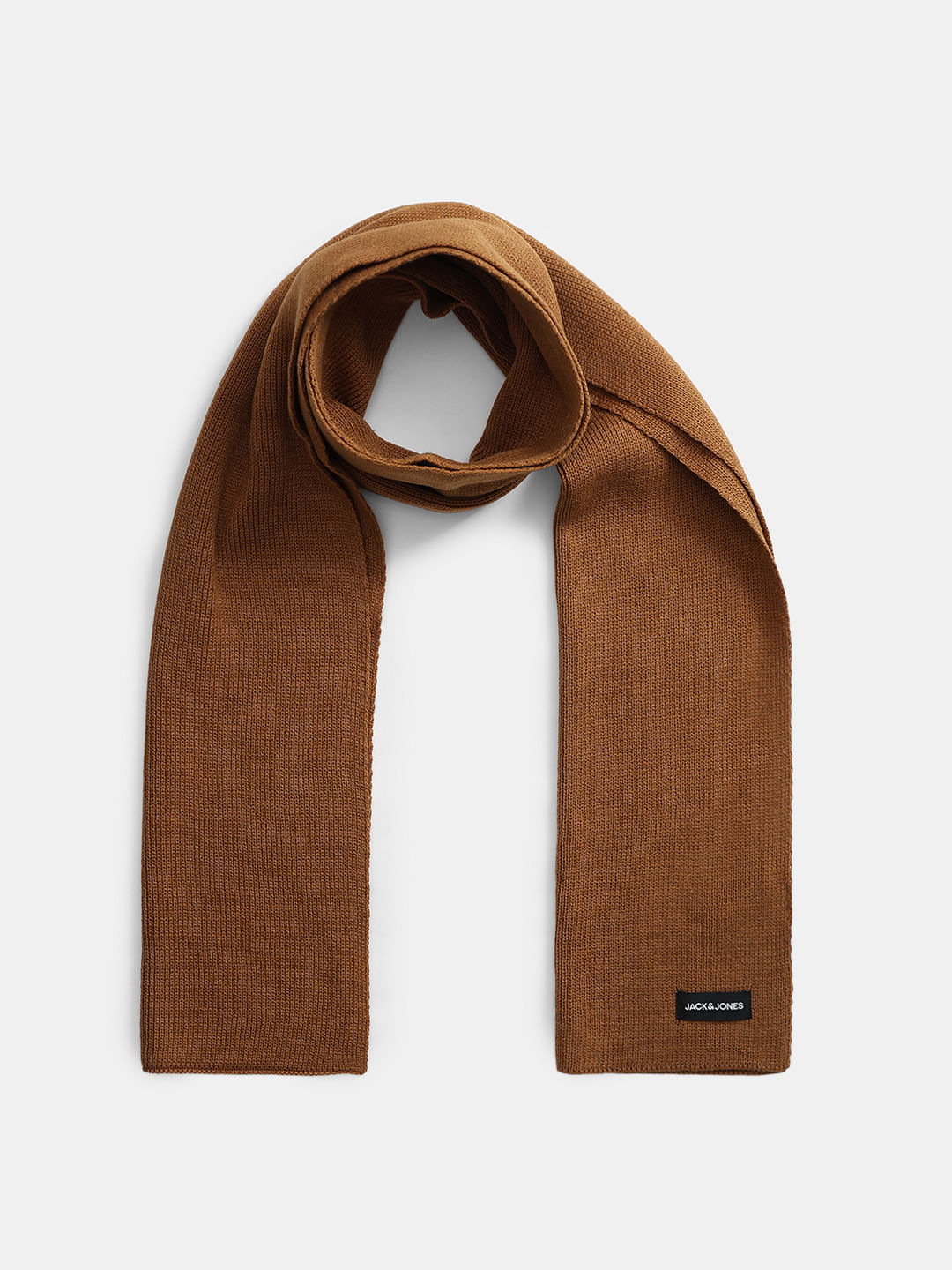 Brown Knitted Scarf