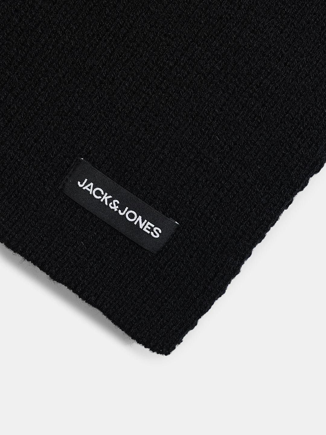 Black Knitted Scarf