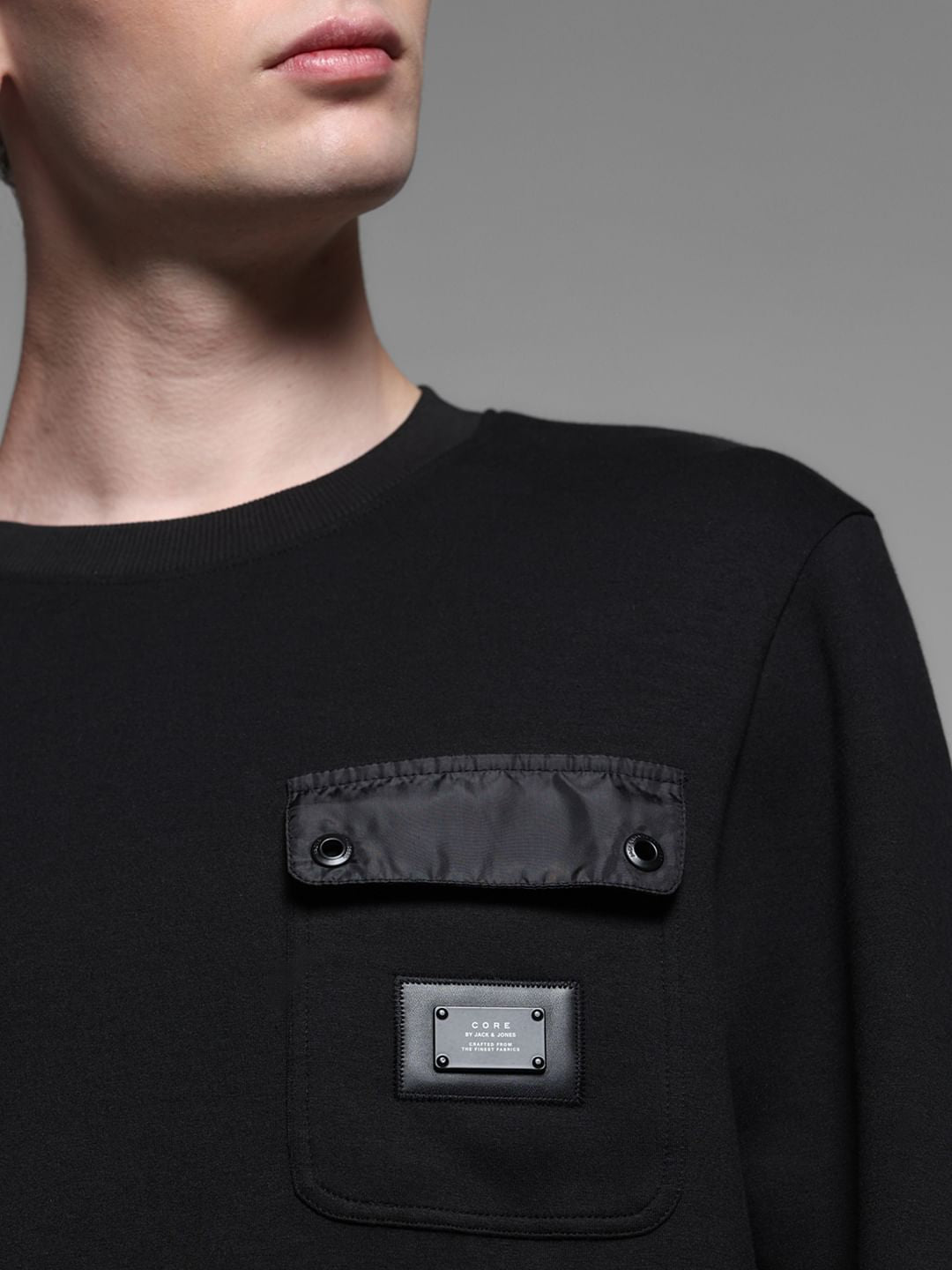 Black Co-ord Set Sweatshirt