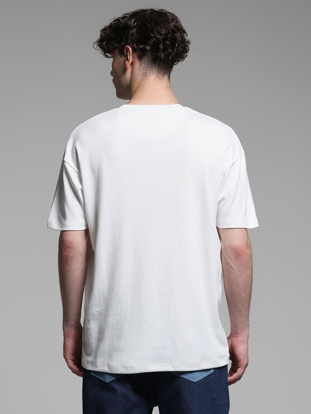 JACK&JONES X GARFIELD White Boxy Fit T-Shirt