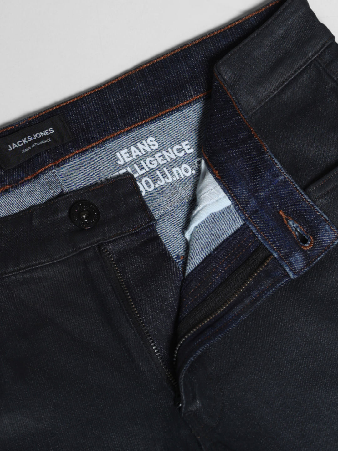 Black Mid Rise Clark Regular Fit Jeans