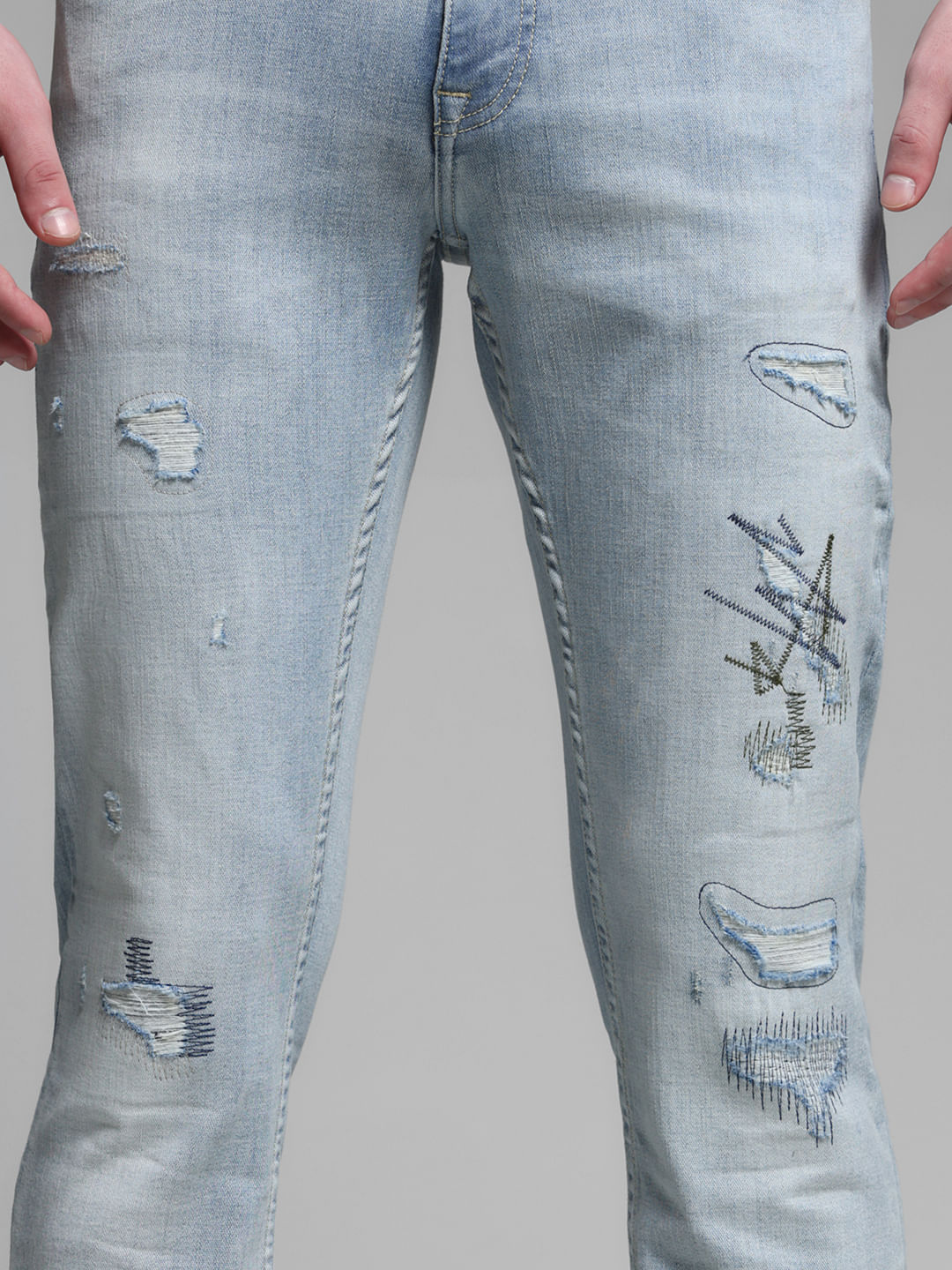 LIGHT BLUE GLENN SLIM FIT JEANS