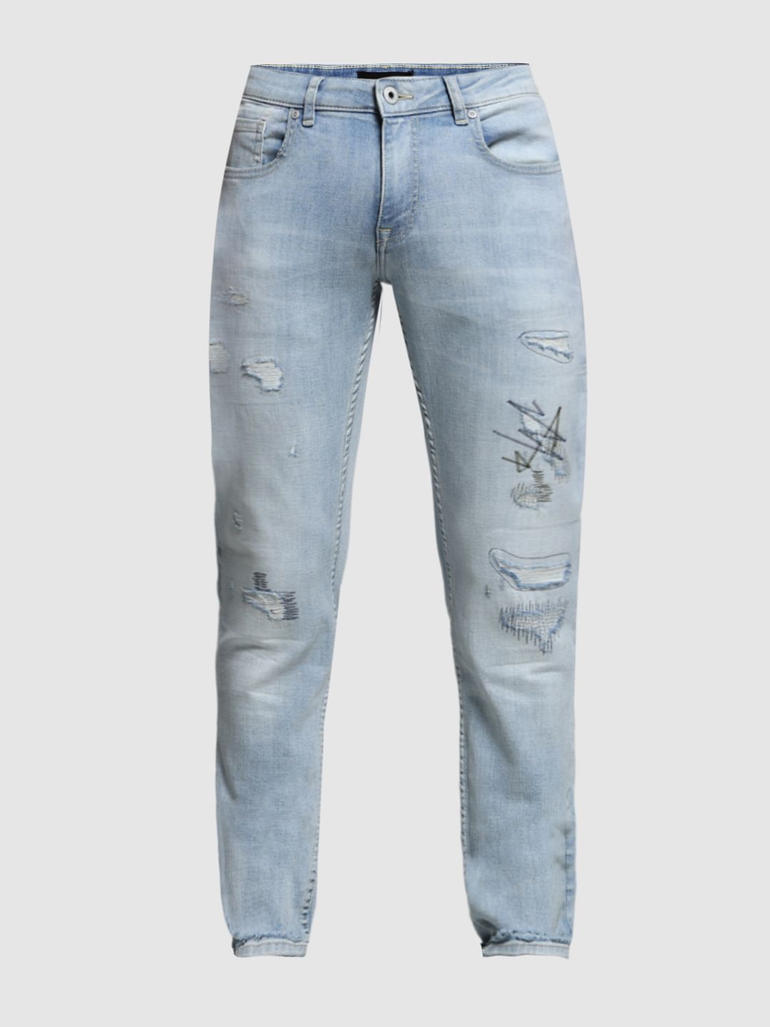 LIGHT BLUE GLENN SLIM FIT JEANS