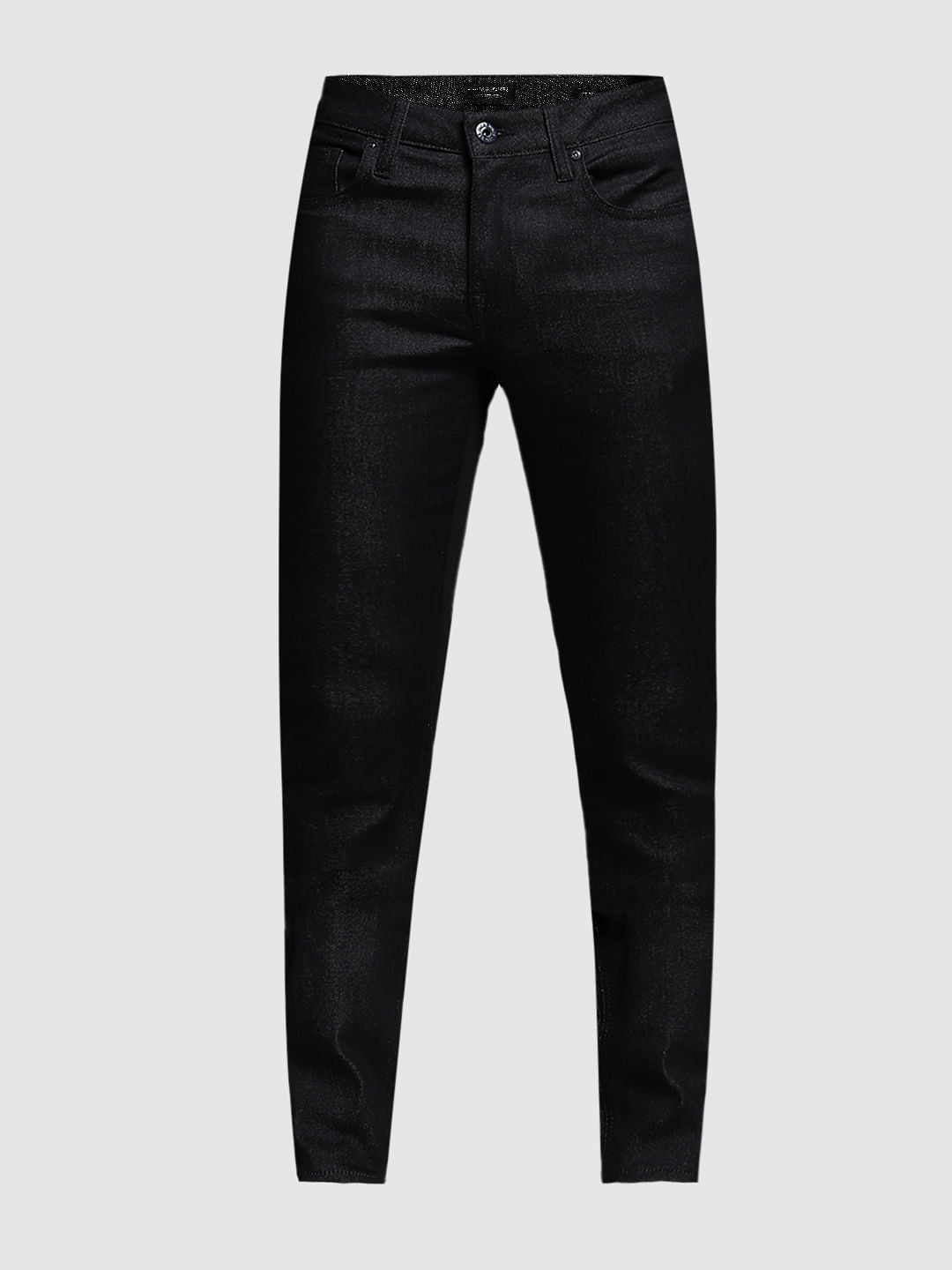 Black Low Rise Glenn Slim Fit Jeans