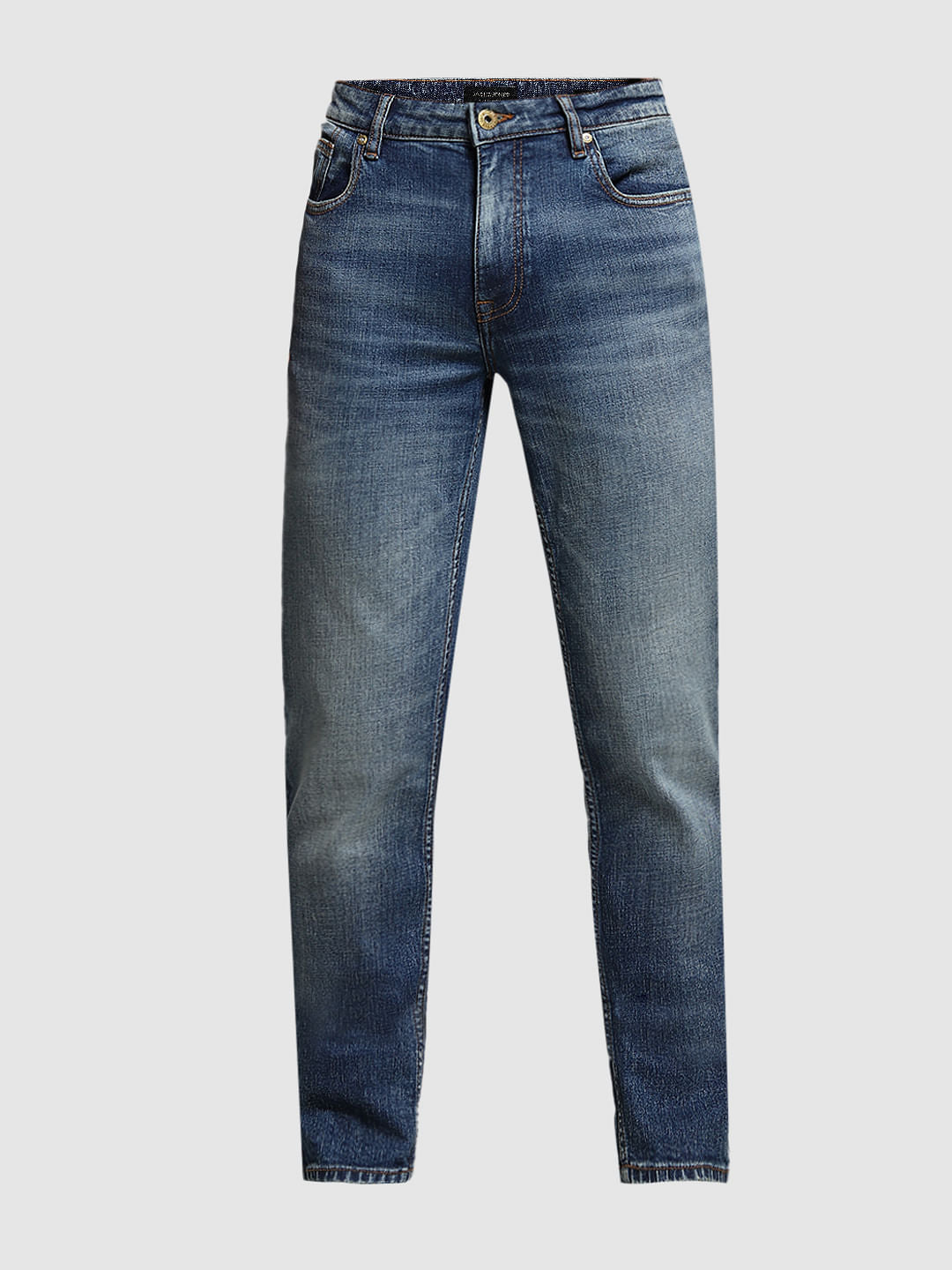 Blue Low Rise Tim Anti Fit Jeans