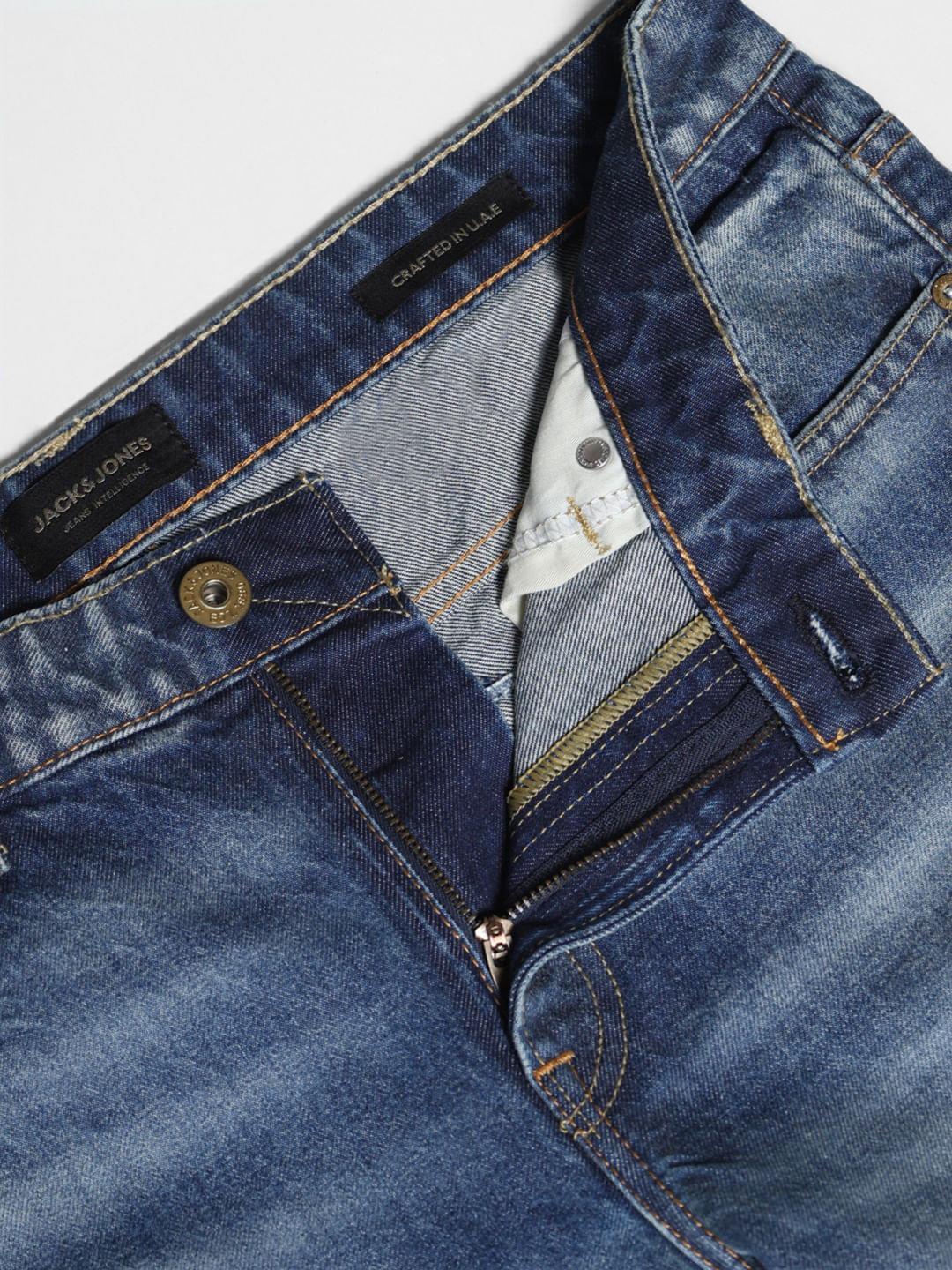 BLUE REGULAR FIT CLARK JEANS