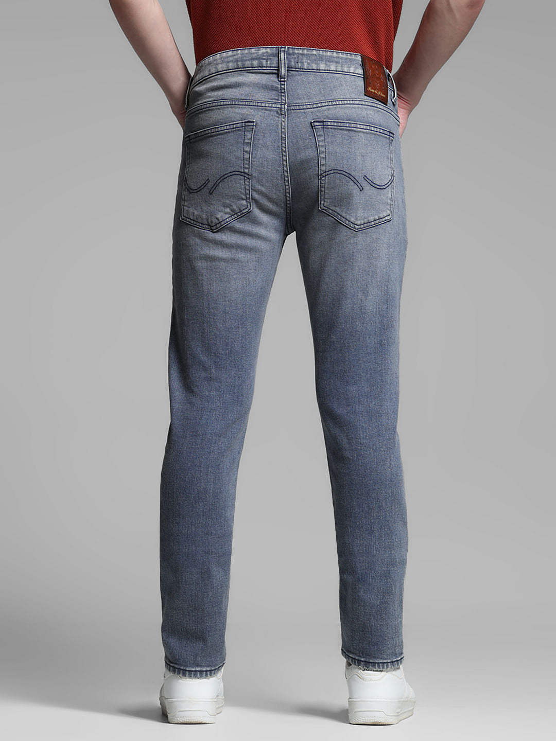 Blue Low Rise Ben Skinny Fit Jeans