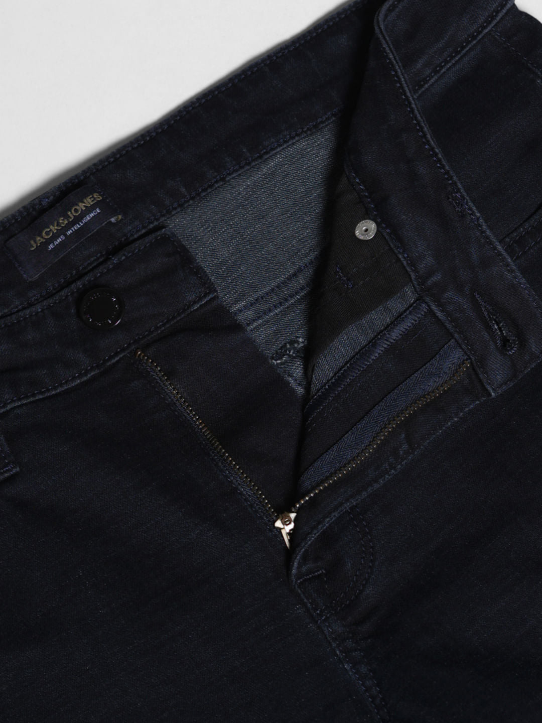 Black Low Rise Glenn Slim Fit Jeans