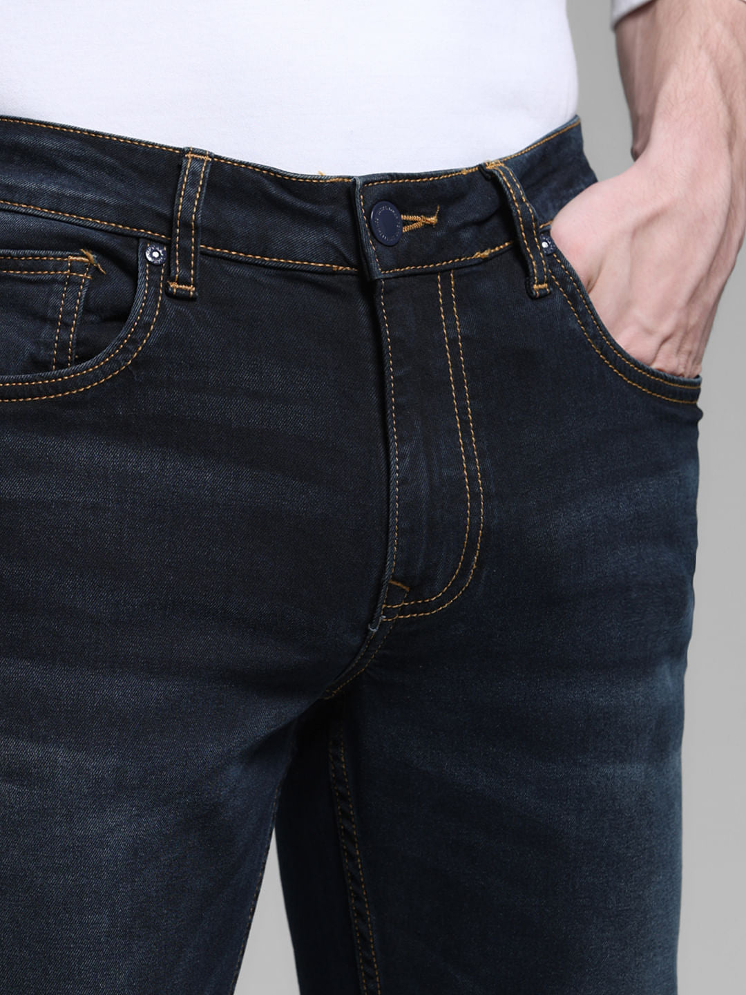 Dark Blue Low Rise Ben Skinny Jeans