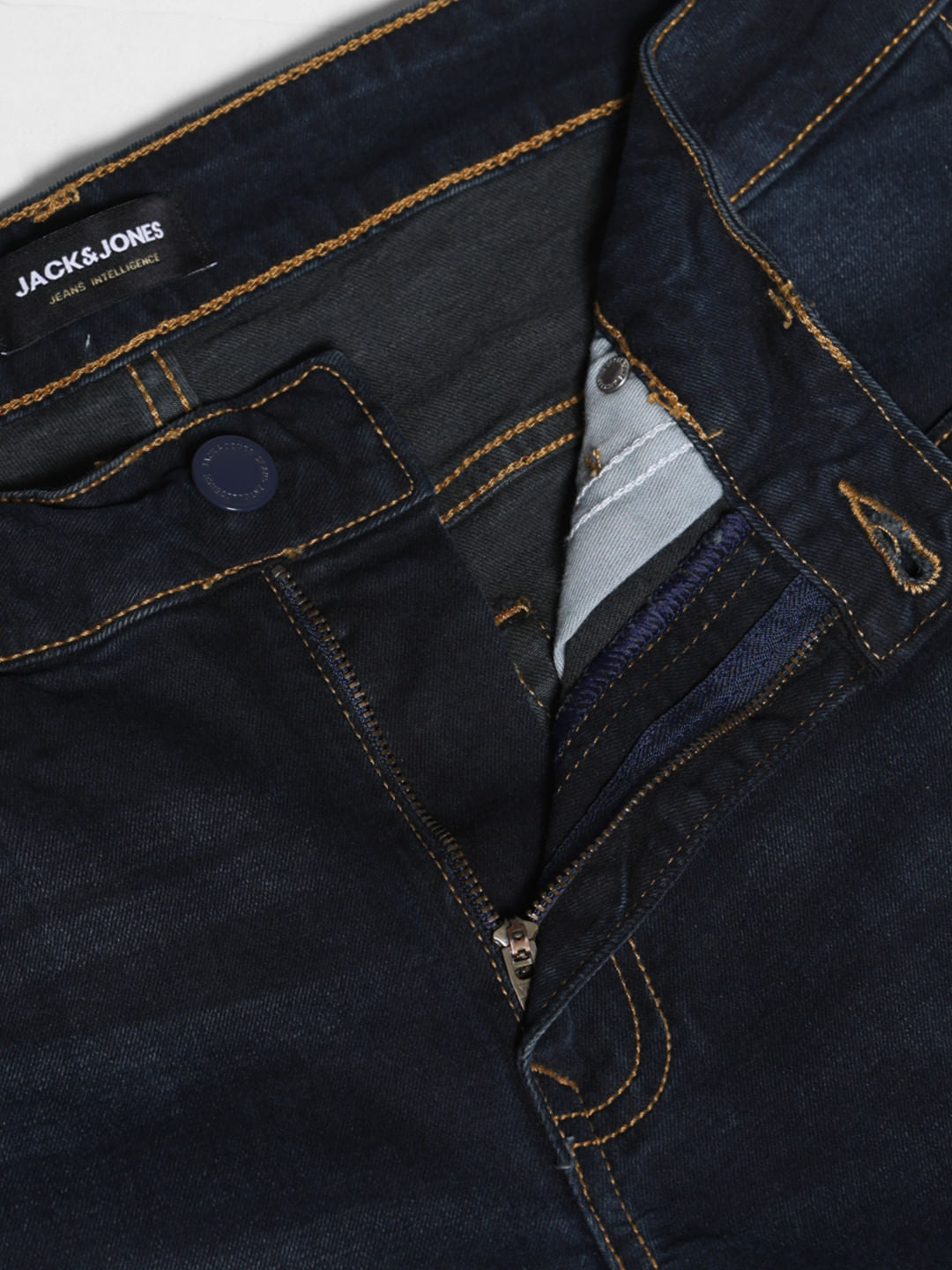 Dark Blue Low Rise Ben Skinny Jeans