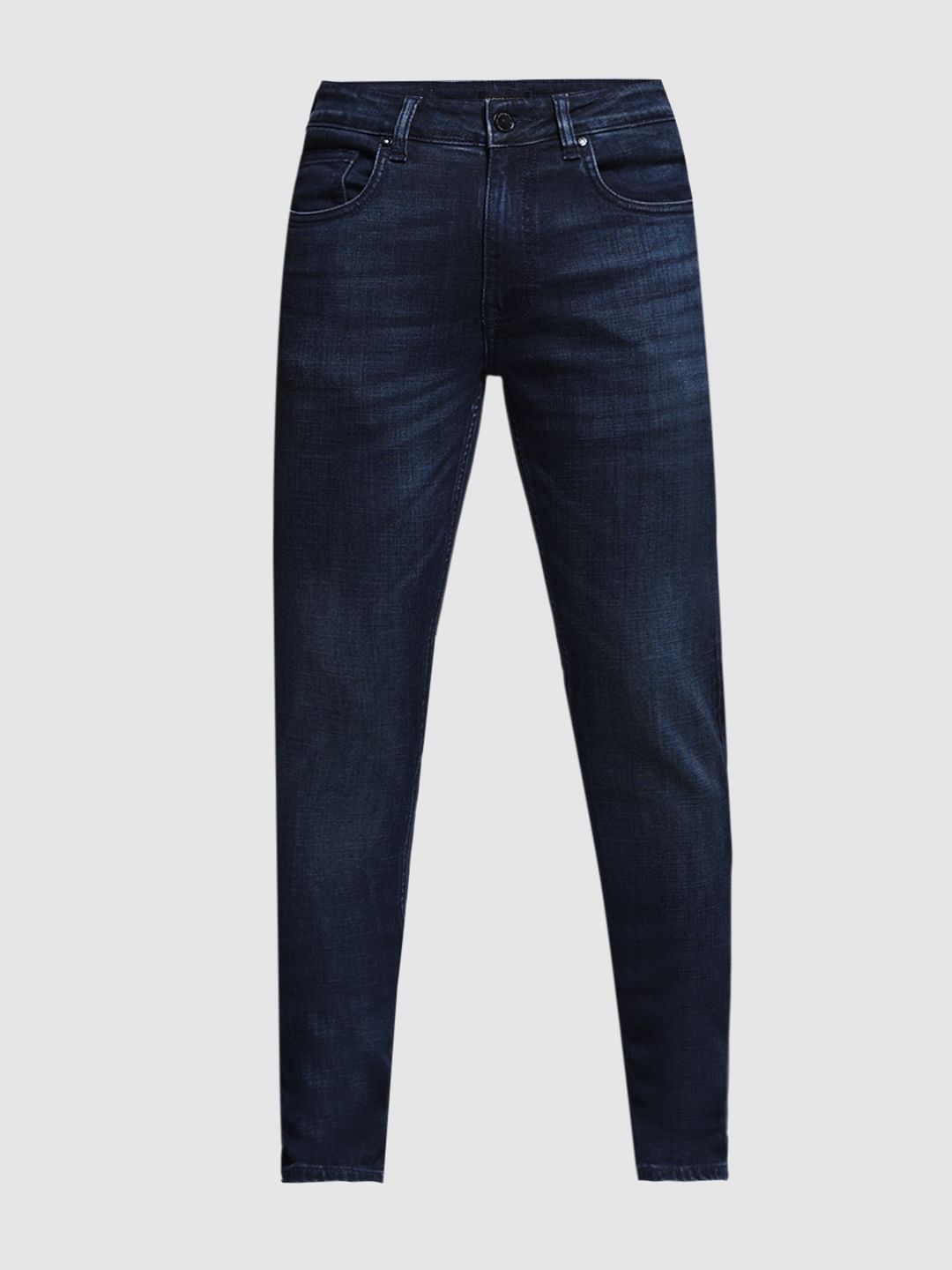 Dark Blue Low Rise Liam Skinny Fit Jeans