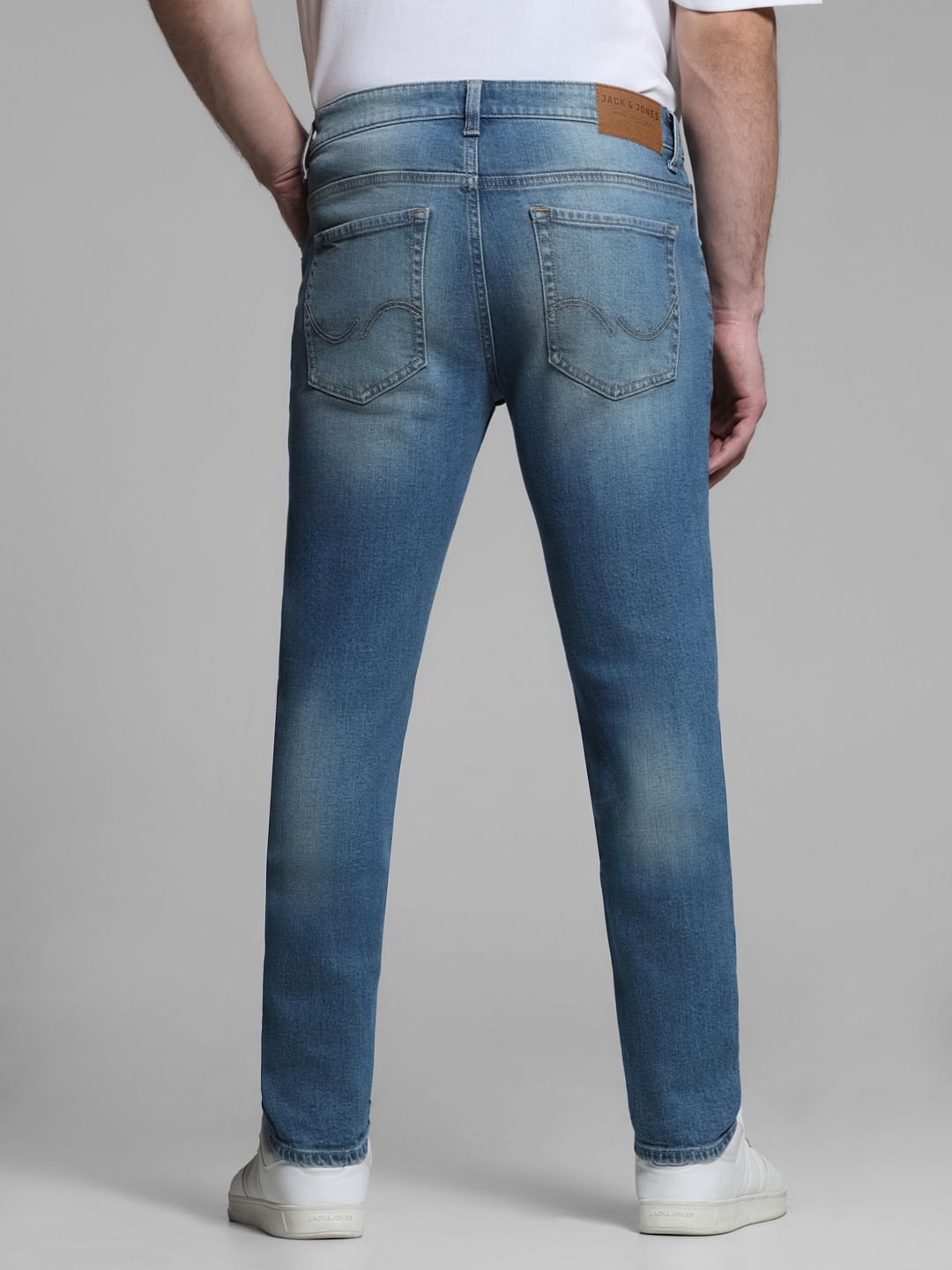 Light Blue Low Rise Ben Skinny Fit Jeans