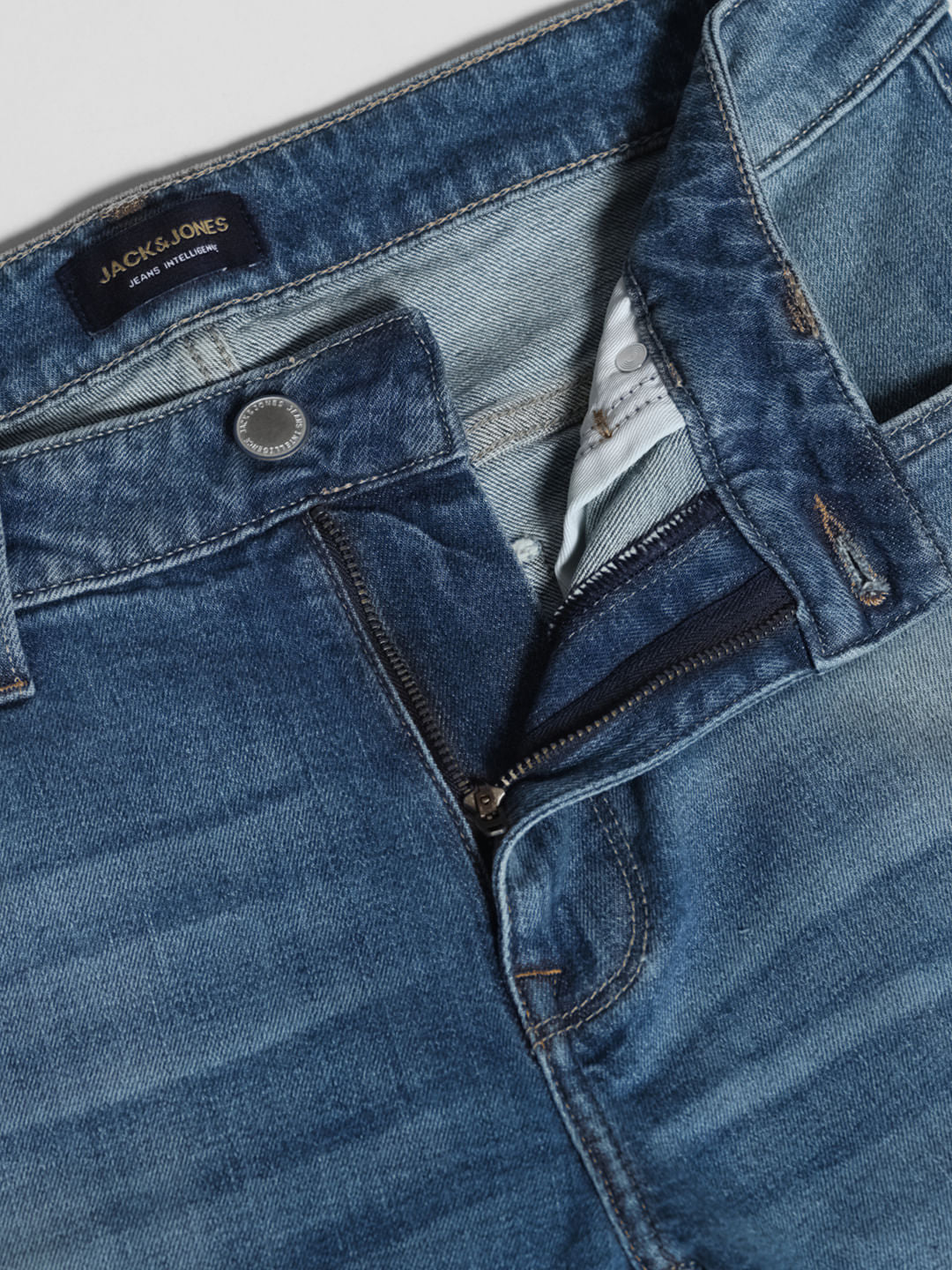 Light Blue Low Rise Ben Skinny Fit Jeans