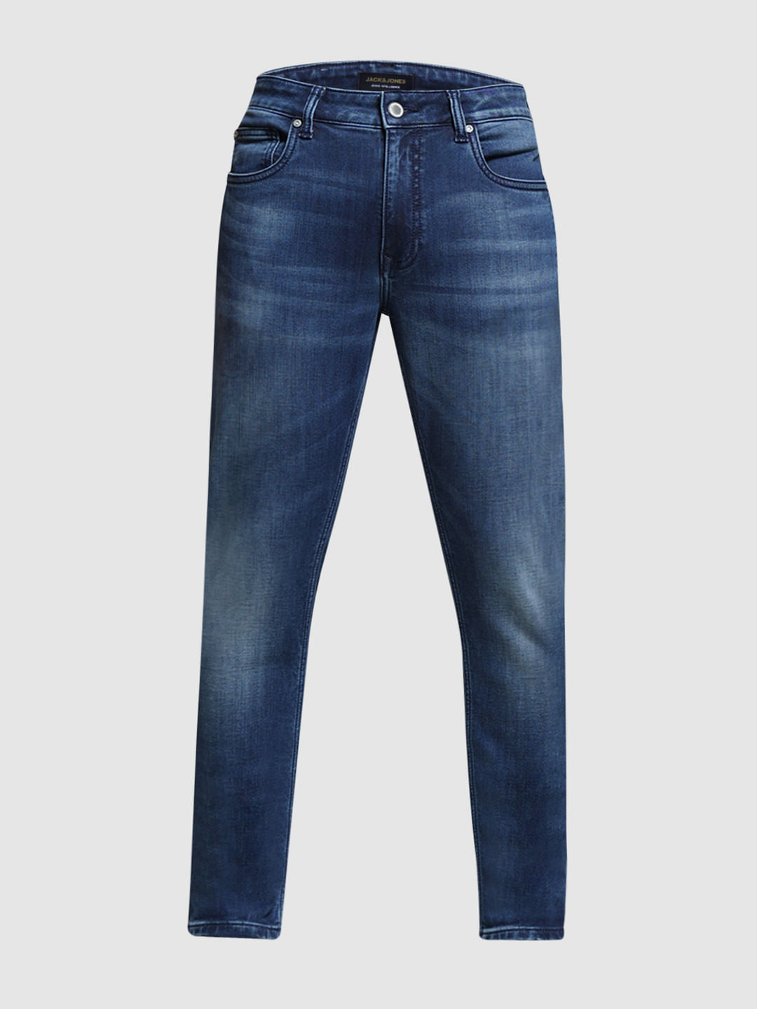 Dark Blue Low Rise Ben Skinny Fit Jeans
