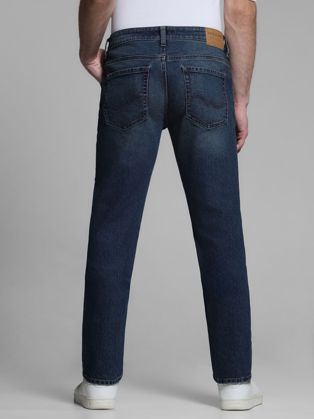 Blue Washed Clark Regular Fit Jeans