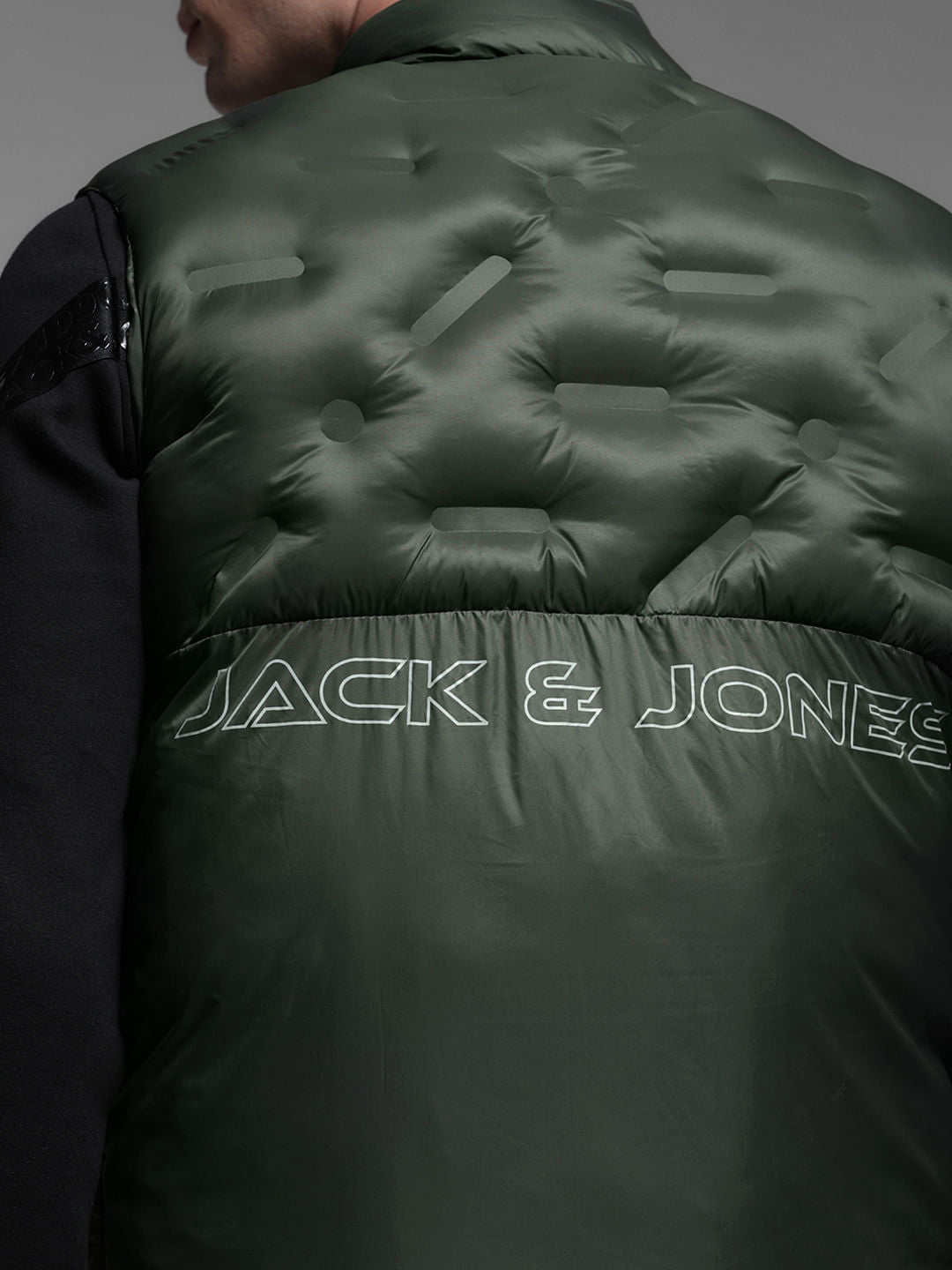 Dark Green Puffer Vest