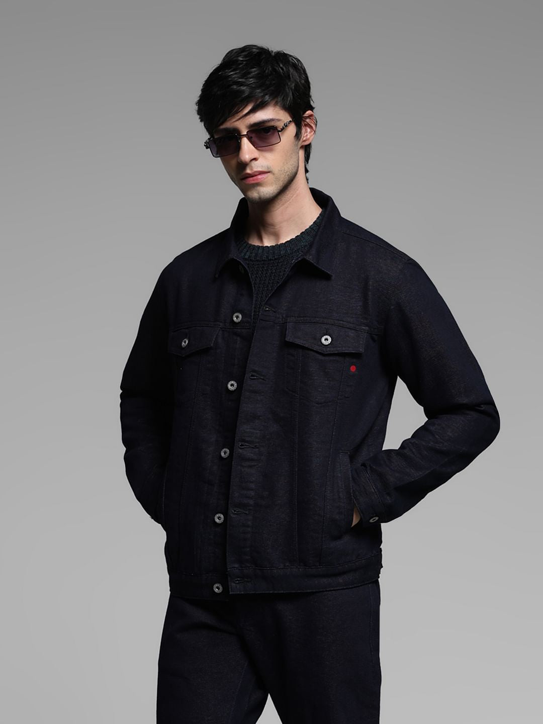 Dark Blue Denim Jacket