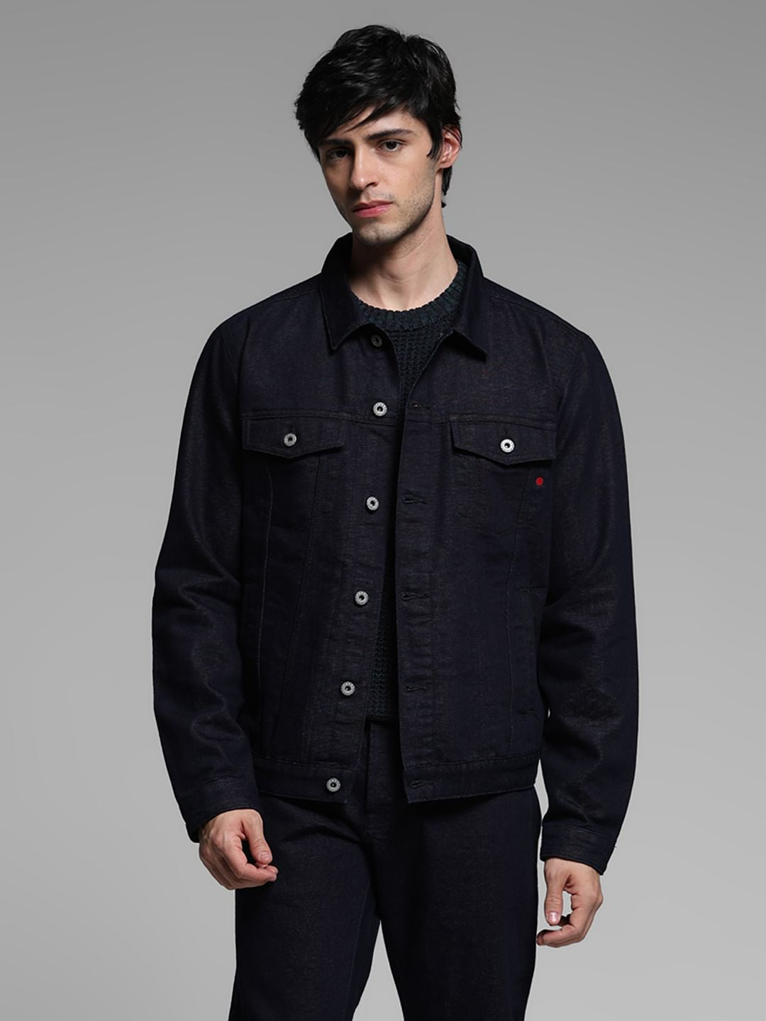 Dark Blue Denim Jacket