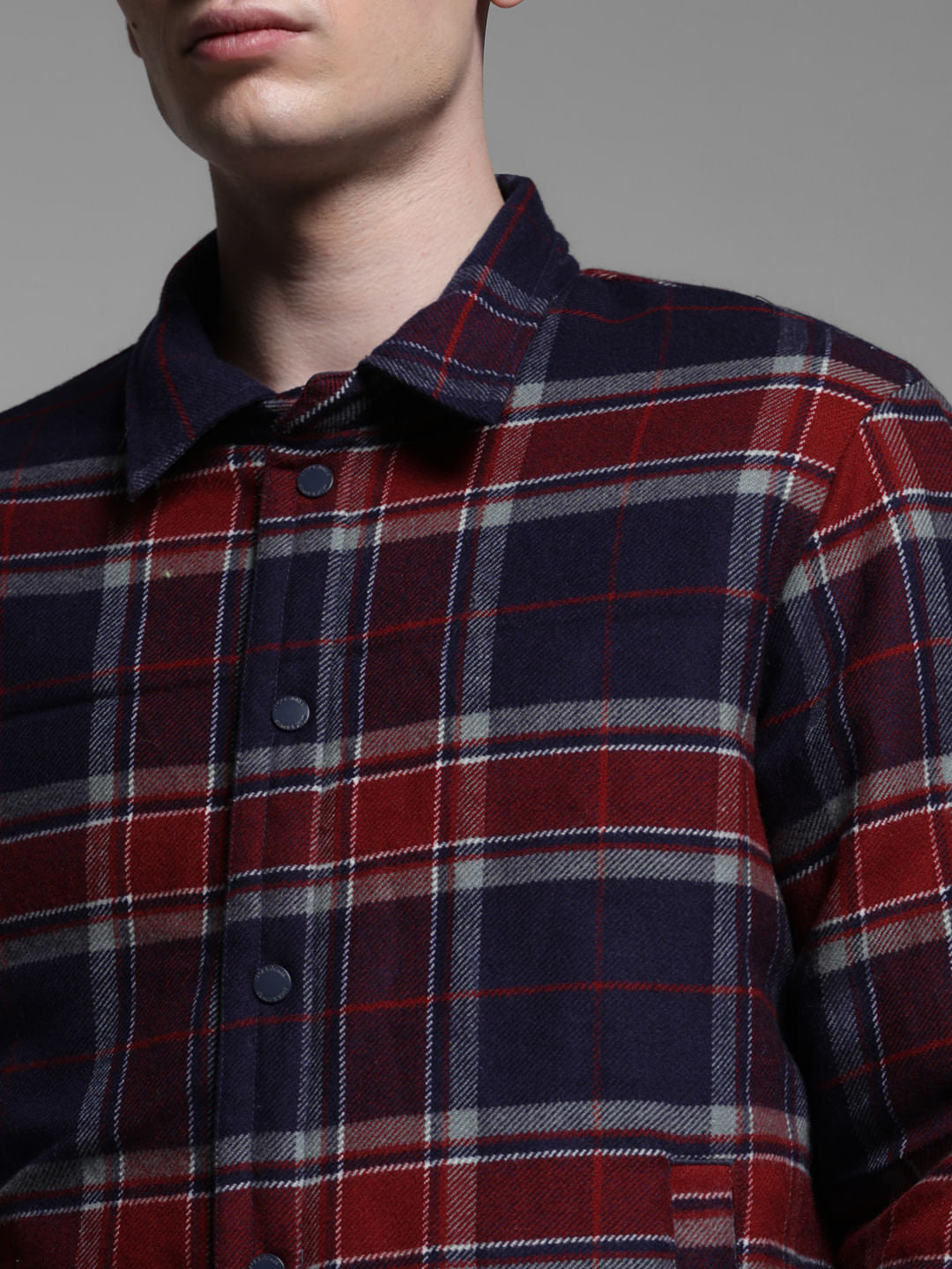 DARK BLUE REVERSIBLE JACKET