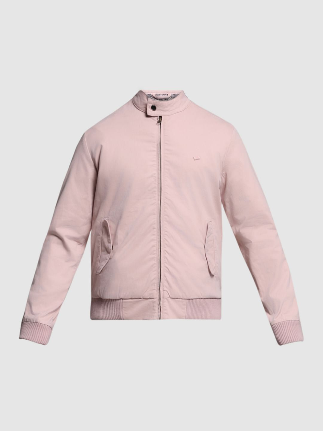 Light Pink Bomber Jacket
