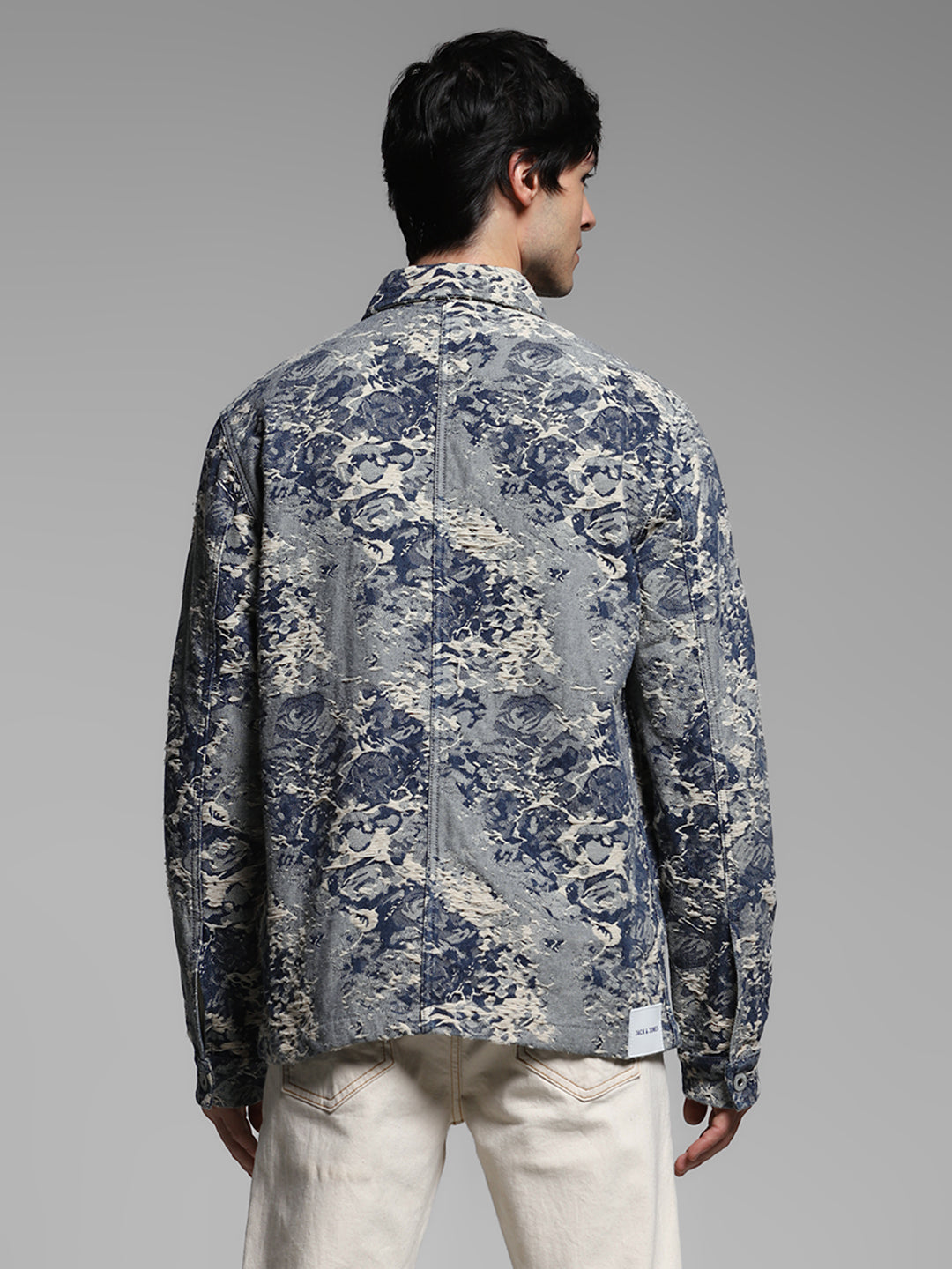 Textured Camo Jacket