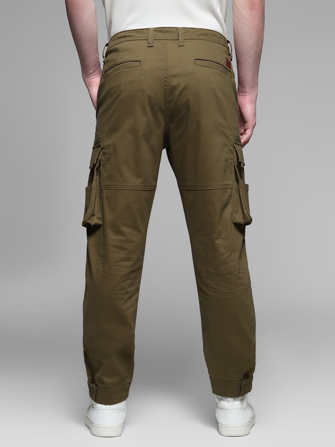 BROWN HIGH RISE CARGOS