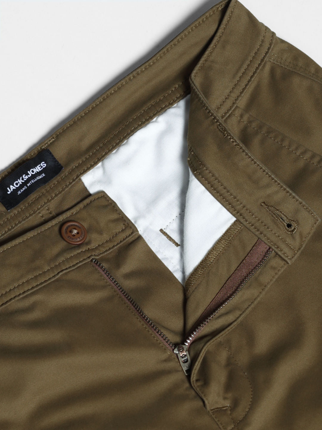 BROWN HIGH RISE CARGOS