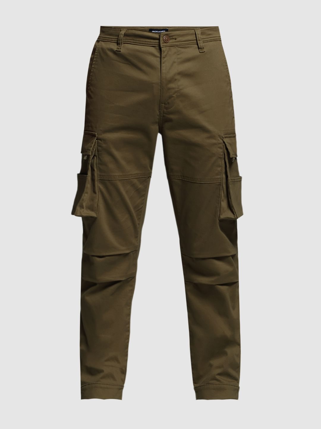 BROWN HIGH RISE CARGOS