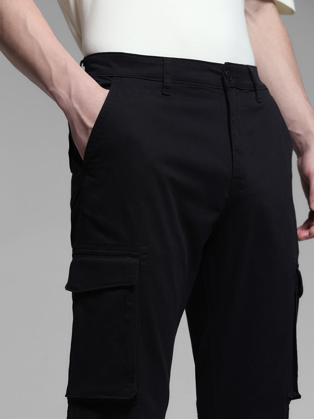 Brown Distressed Oversized Pullover