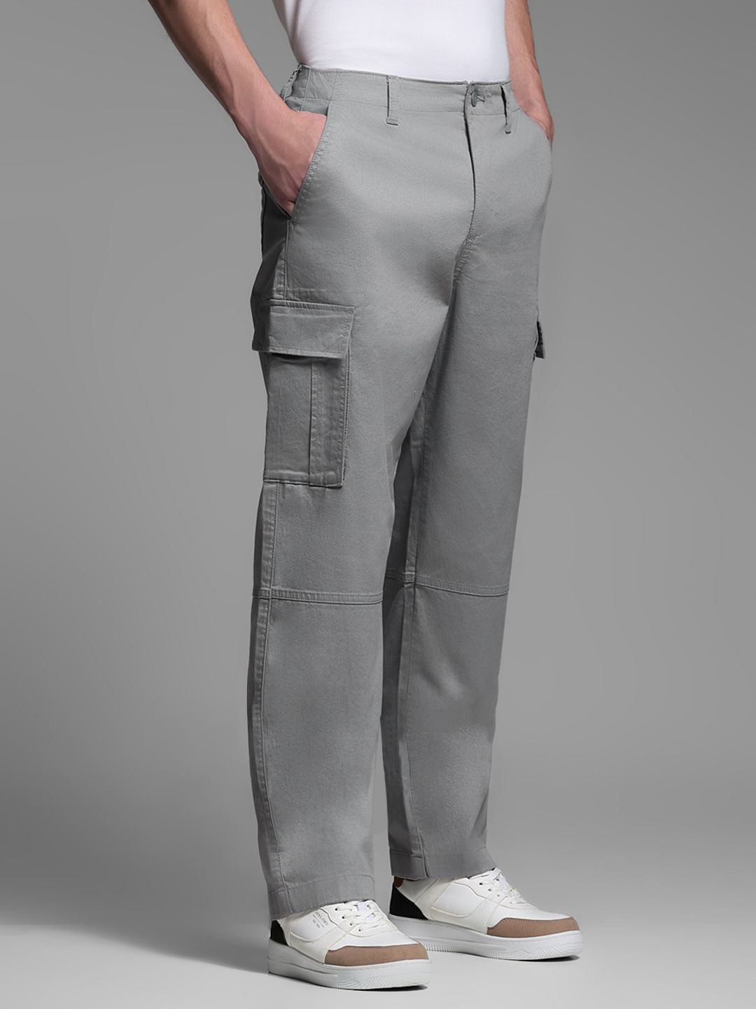 GREY HIGH RISE CARGO
