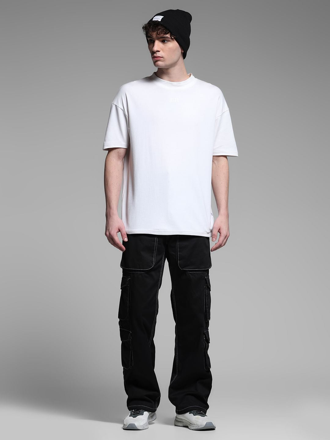 BLACK HIGH RISE CARGO