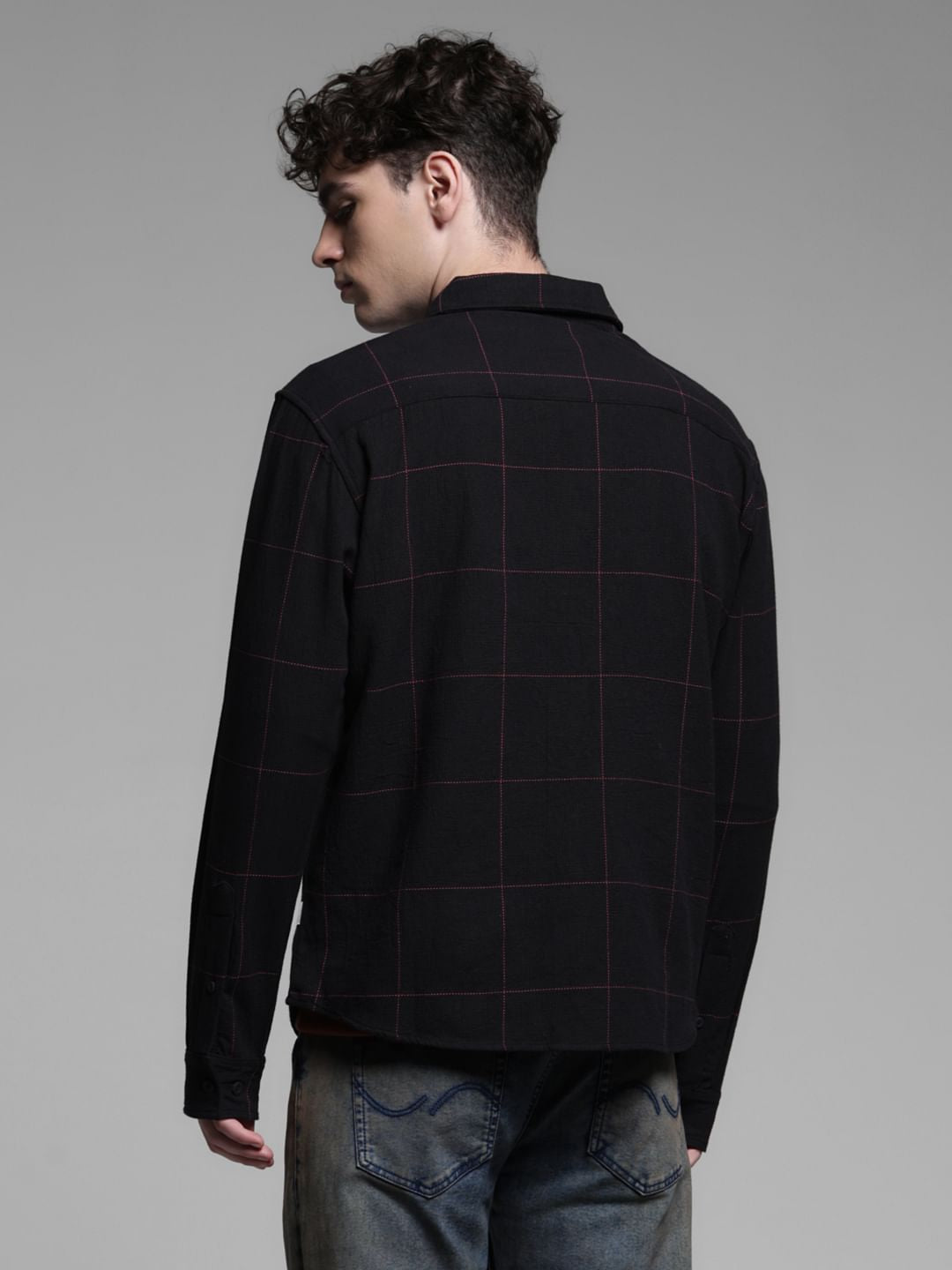 BLACK OVERSIZED SHIRT