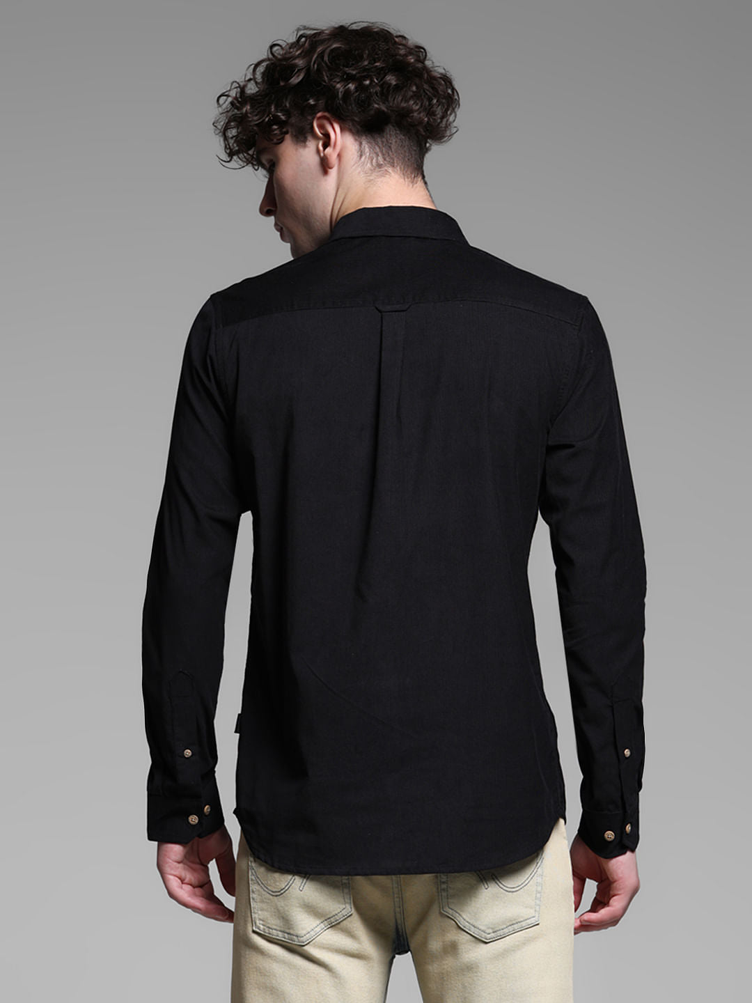 Black Full Sleeves Shirt