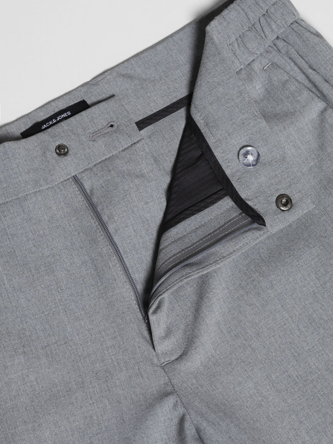 GREY SLIM FIT CHINOS