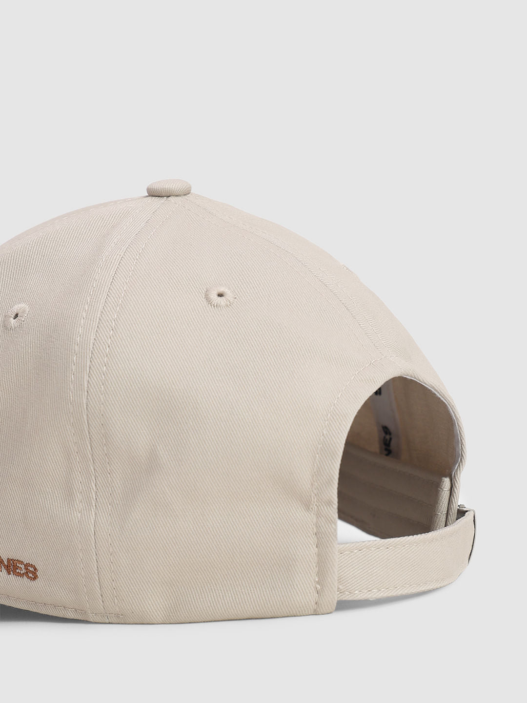 Beige Suede Baseball Cap