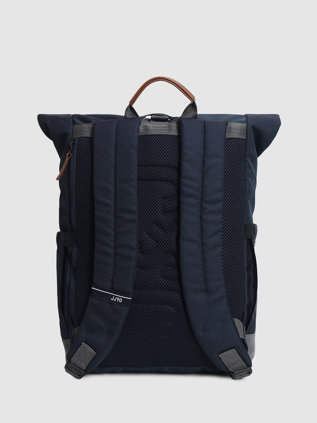 Navy Blue Roll Top Backpack