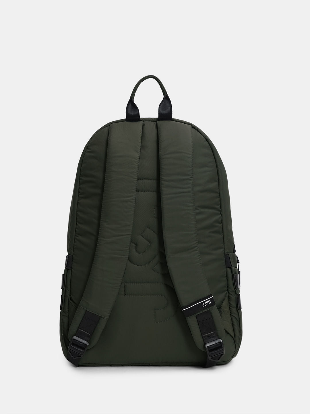 Olive Green Quilted Backpack