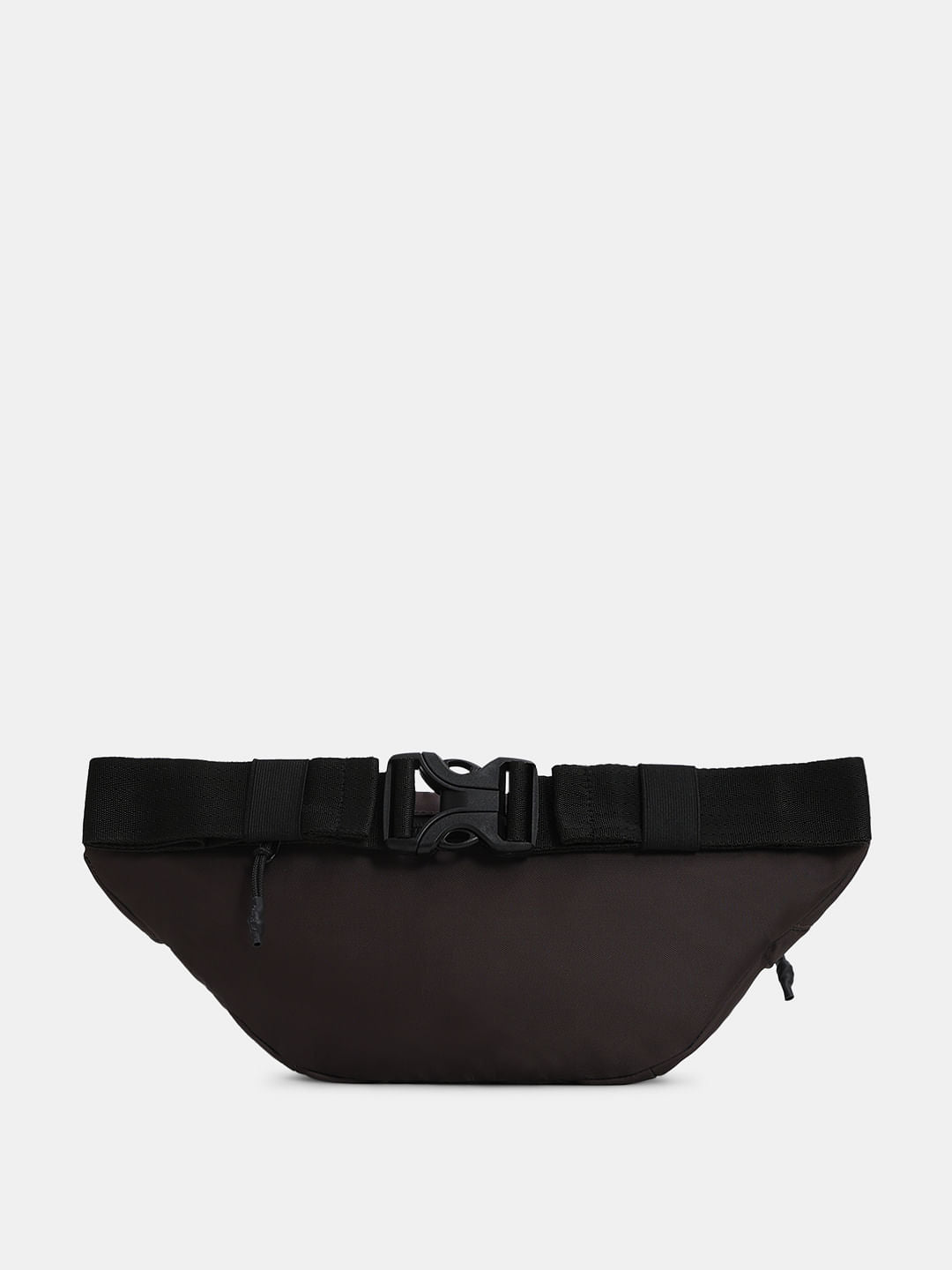 Chocolate Brown Logo Print Bumbag