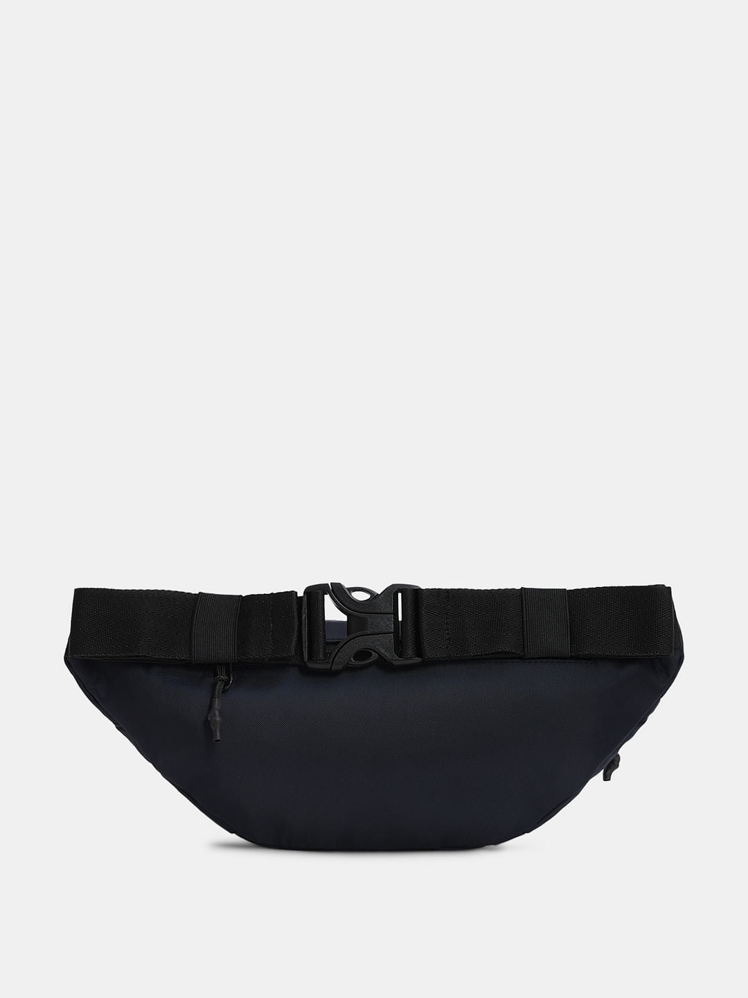 Dark Blue Logo Print Bumbag