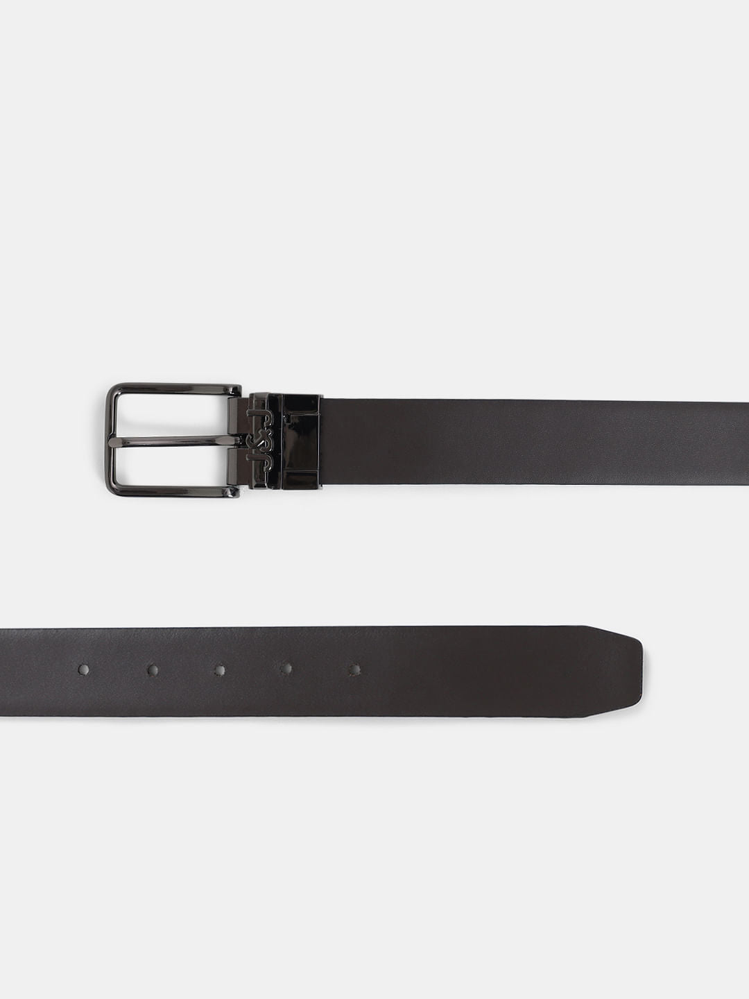 Black Premium Reversible Leather Belt
