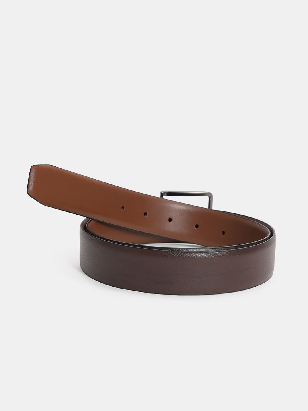 Brown Premium Reversible Leather Belt